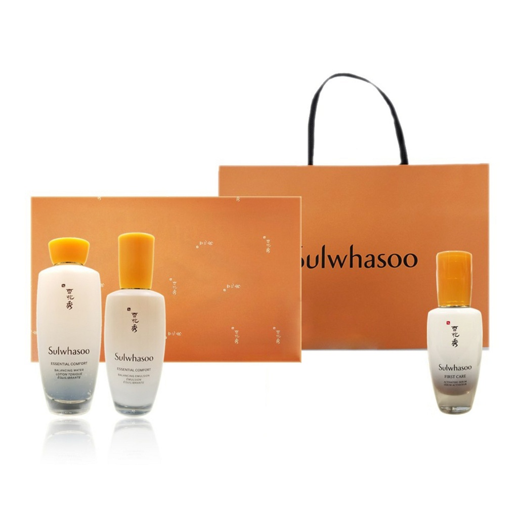 Sulwhasoo Skin Care First Care Comforting Ritual (3 types of consonants) (shopping bag included)