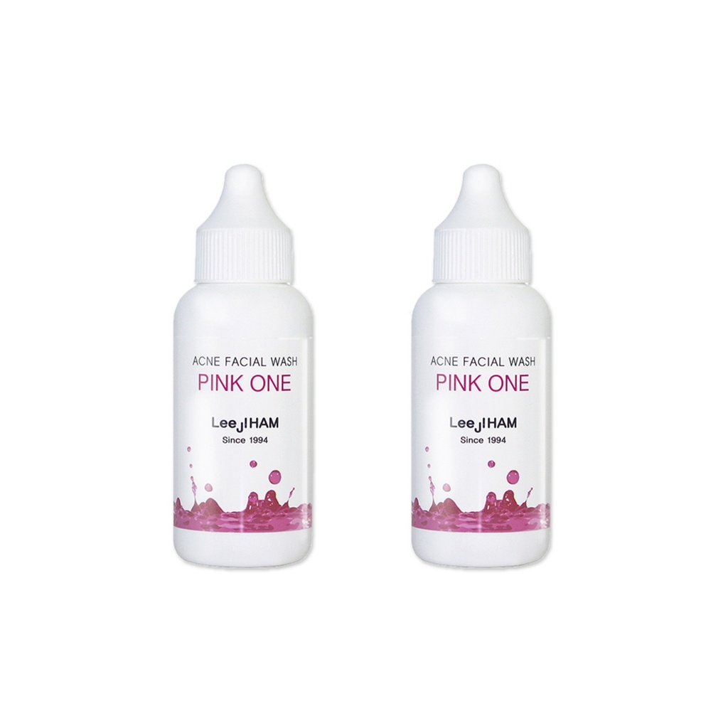 Lee Jiham Acne Facial Wash Pink One 50ml