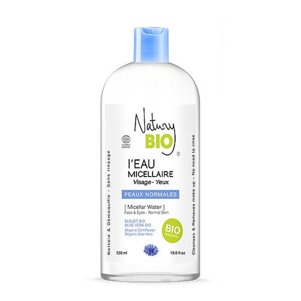 Naturibio Micellar Cleansing Water for normal skin