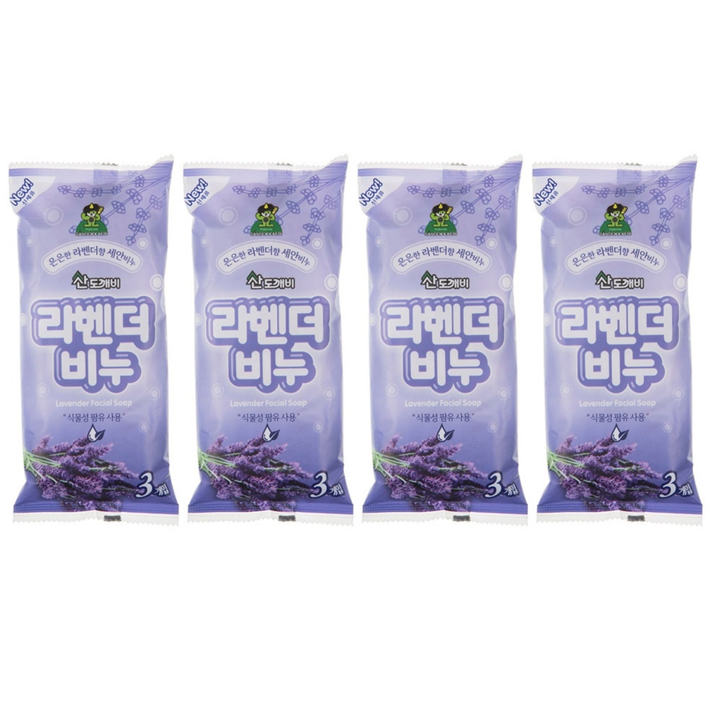 Sandokkaebi Lavender Facial Soap 3p