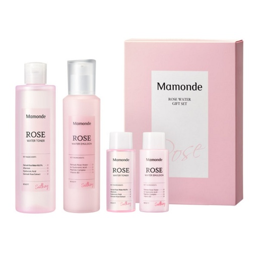 [SKU_38HSACT_8088EXZ] Mamonde Rose Water Gift Set 22 Ver.