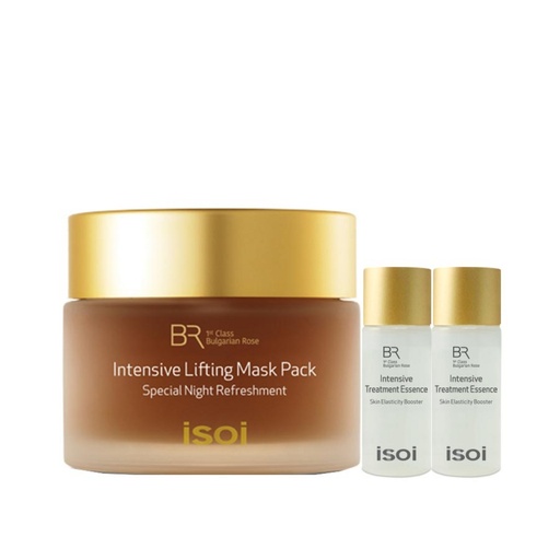 [SKU_1ZS9Y03_2C0RZV4] ISOI Bulgarian Rose Intensive Lifting Mask Pack 50ml + Elasticity Tonic 8ml x 2p
