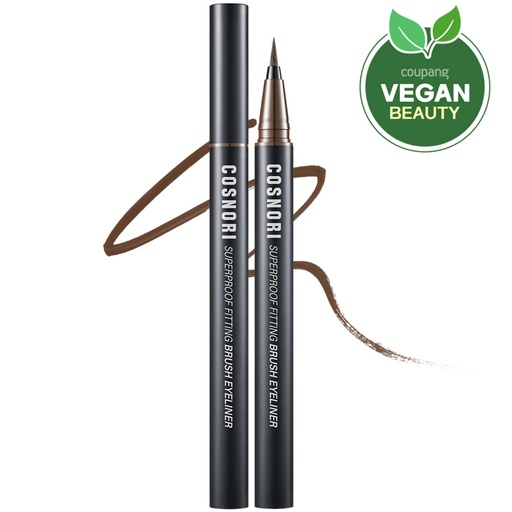 [SKU_3B222C2_8CV4DPU] Kosnori Super Proof Fitting Brush Eyeliner 0.6g